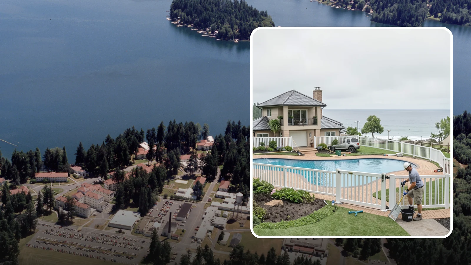 Vinyl Fence Installation in Lakewood, Pierce County, WA - A low-maintenance vinyl fence that resists rot, fading, and Northwest moisture without regular upkeep.