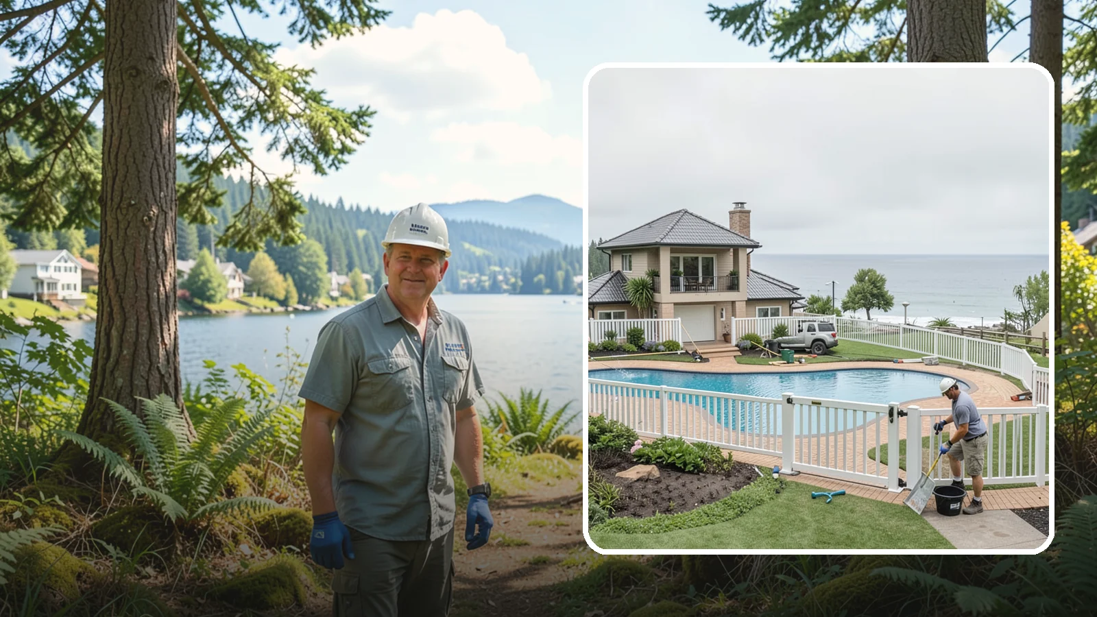Vinyl Fence Installation in Milton, King County, WA - A low-maintenance vinyl fence that resists rot, fading, and Northwest moisture without regular upkeep.