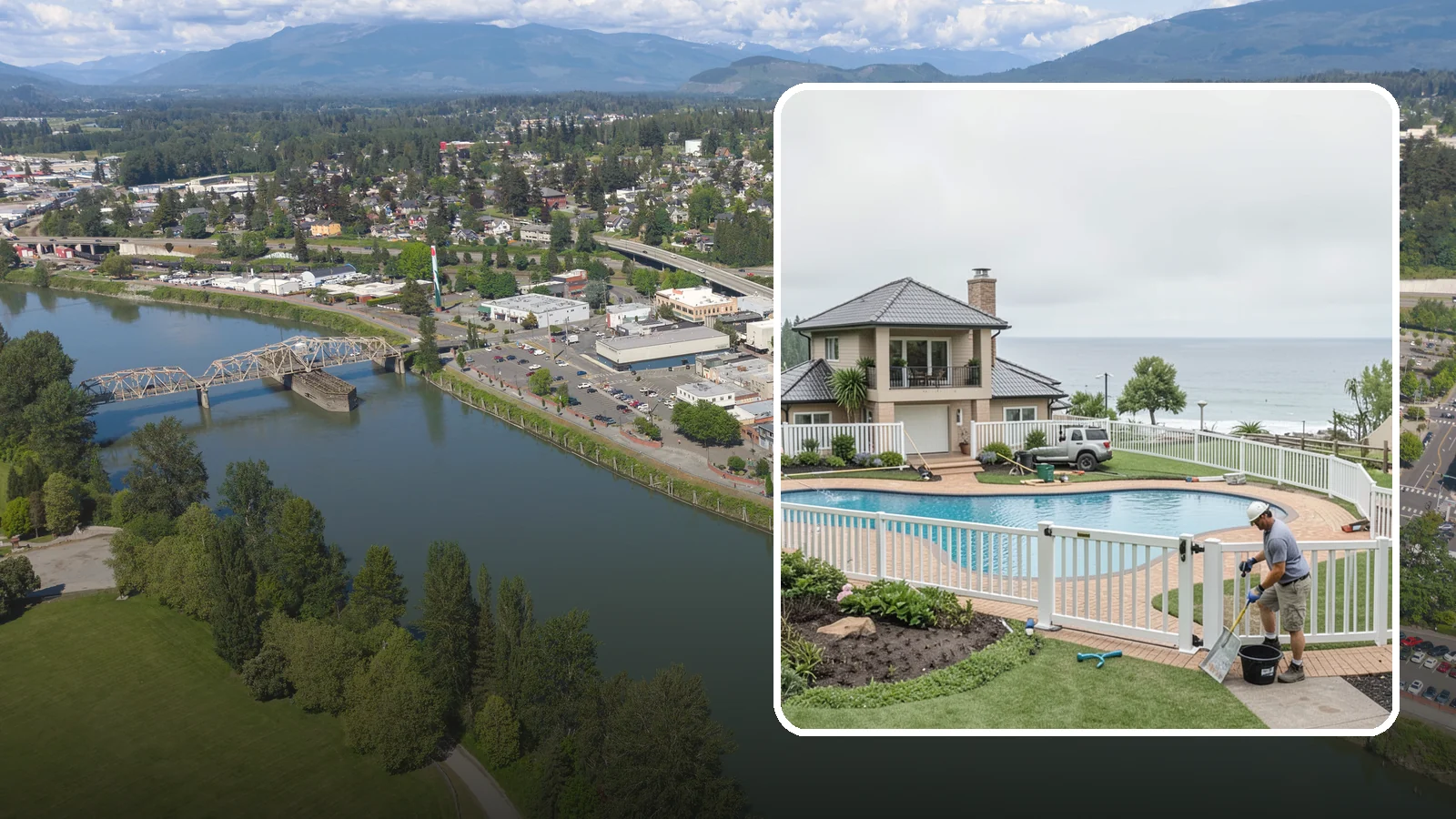 Vinyl Fence Installation in Mount Vernon, Skagit County, WA - A low-maintenance vinyl fence that resists rot, fading, and Northwest moisture without regular upkeep.