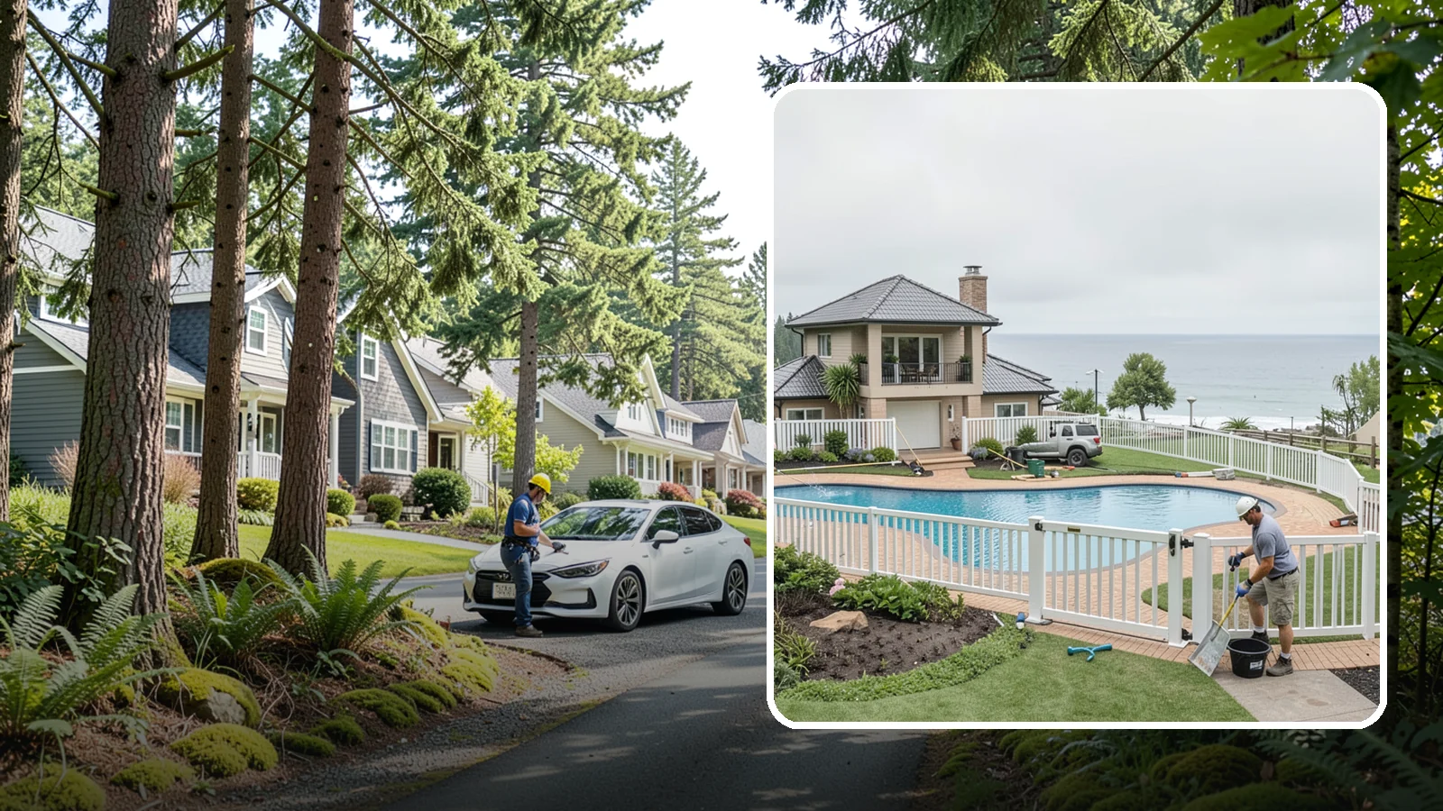 Vinyl Fence Installation in Normandy Park, King County, WA - A low-maintenance vinyl fence that resists rot, fading, and Northwest moisture without regular upkeep.