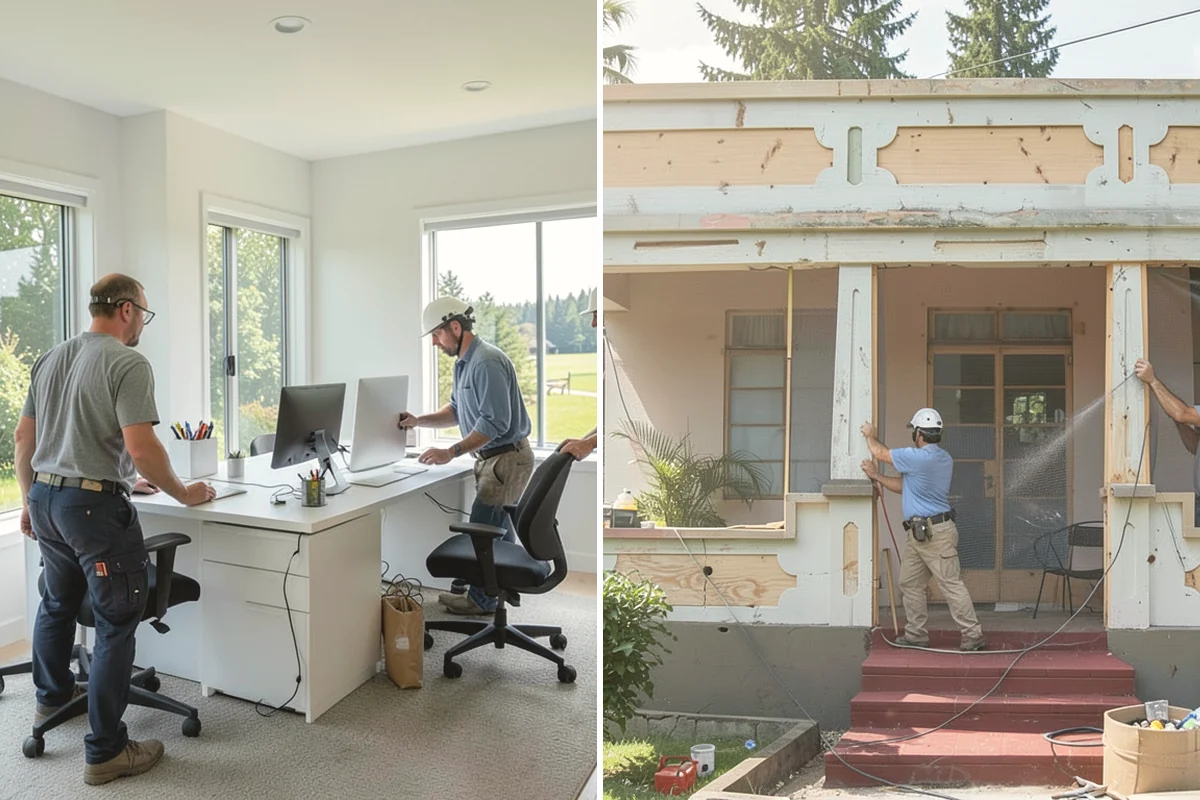 Vinyl Fence Installation in North Bend, King County, WA - Lay out the run and verify property boundaries