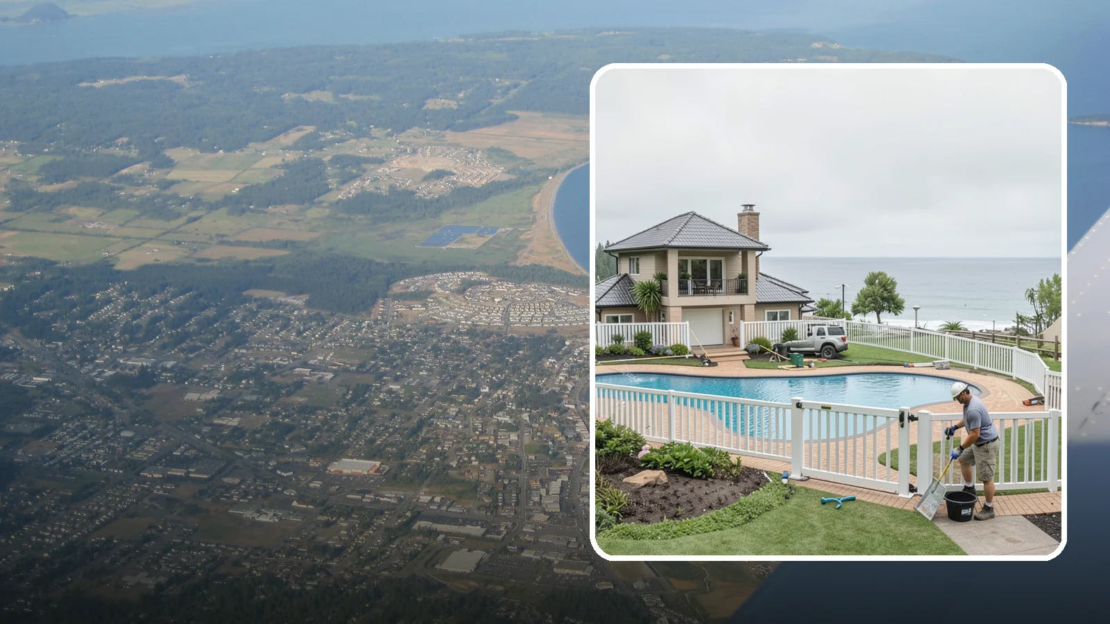 Vinyl Fence Installation in Oak Harbor, Island County, WA - A low-maintenance vinyl fence that resists rot, fading, and Northwest moisture without regular upkeep.