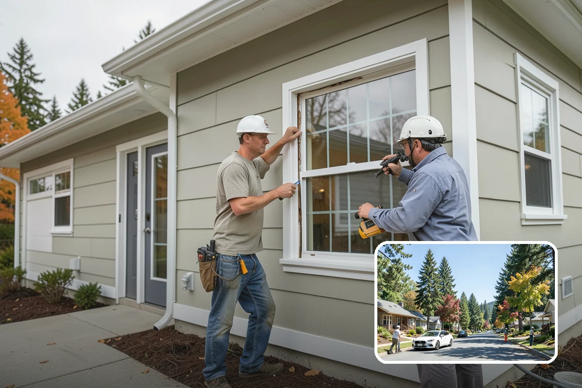 Vinyl Fence Installation in Orting, Pierce County, WA - Never rots, warps, or needs staining