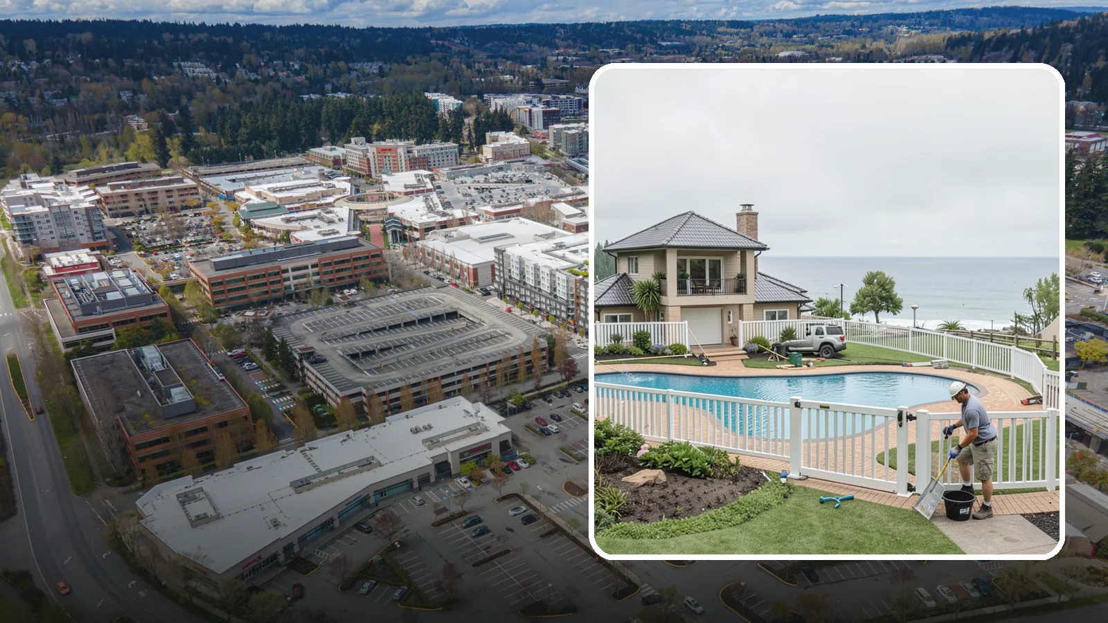 Vinyl Fence Installation in Redmond, King County, WA - A low-maintenance vinyl fence that resists rot, fading, and Northwest moisture without regular upkeep.