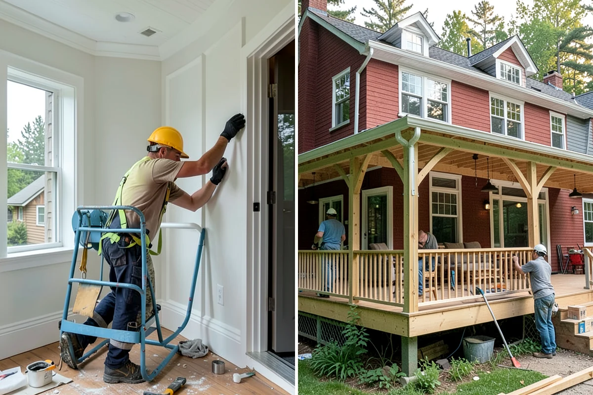 Vinyl Fence Installation in Seattle, King County, WA - Lay out the run and verify property boundaries