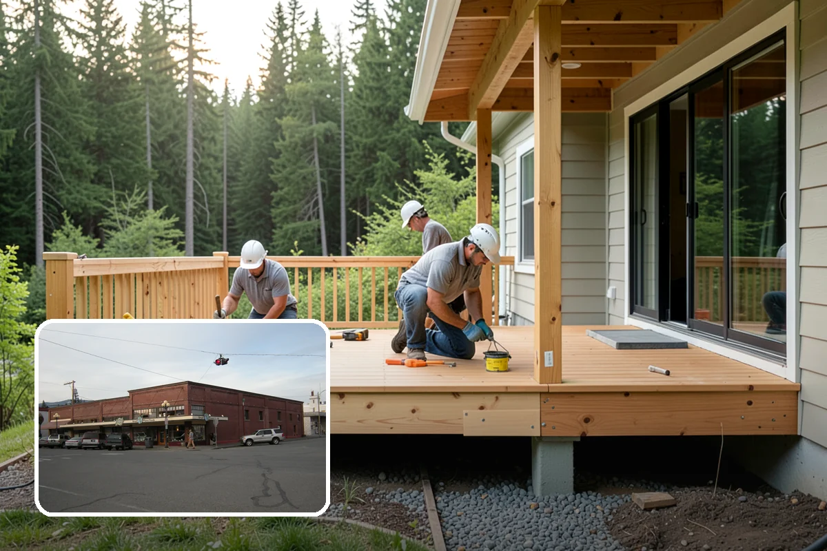 Vinyl Fence Installation in Sedro-Woolley, Skagit County, WA - Never rots, warps, or needs staining