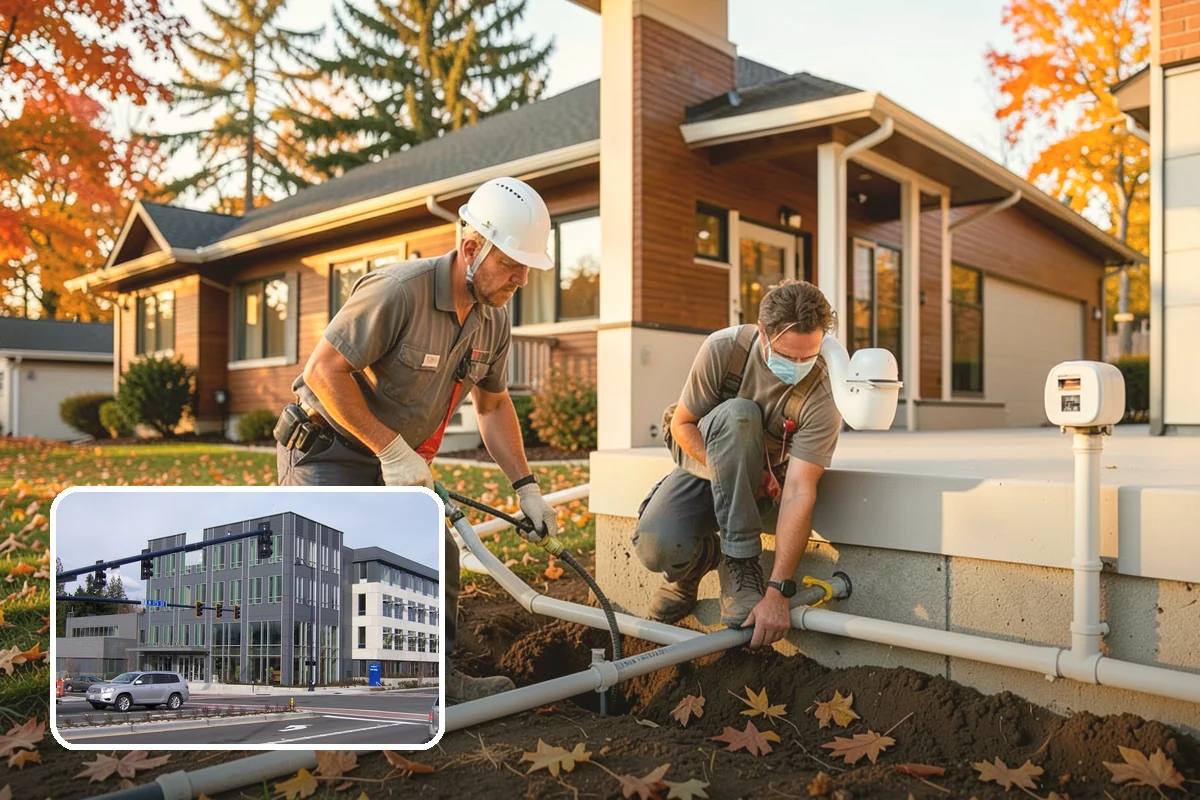 Vinyl Fence Installation in Shoreline, King County, WA - Never rots, warps, or needs staining