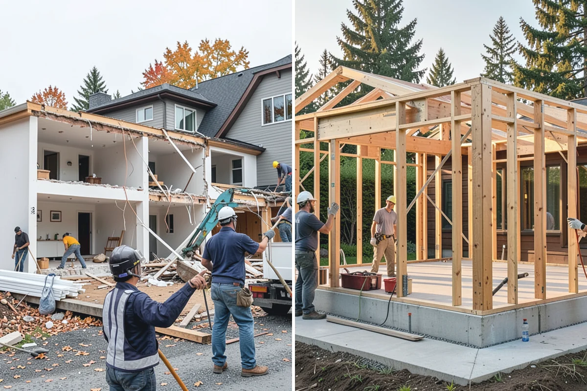 Vinyl Fence Installation in Skykomish, King County, WA - Lay out the run and verify property boundaries