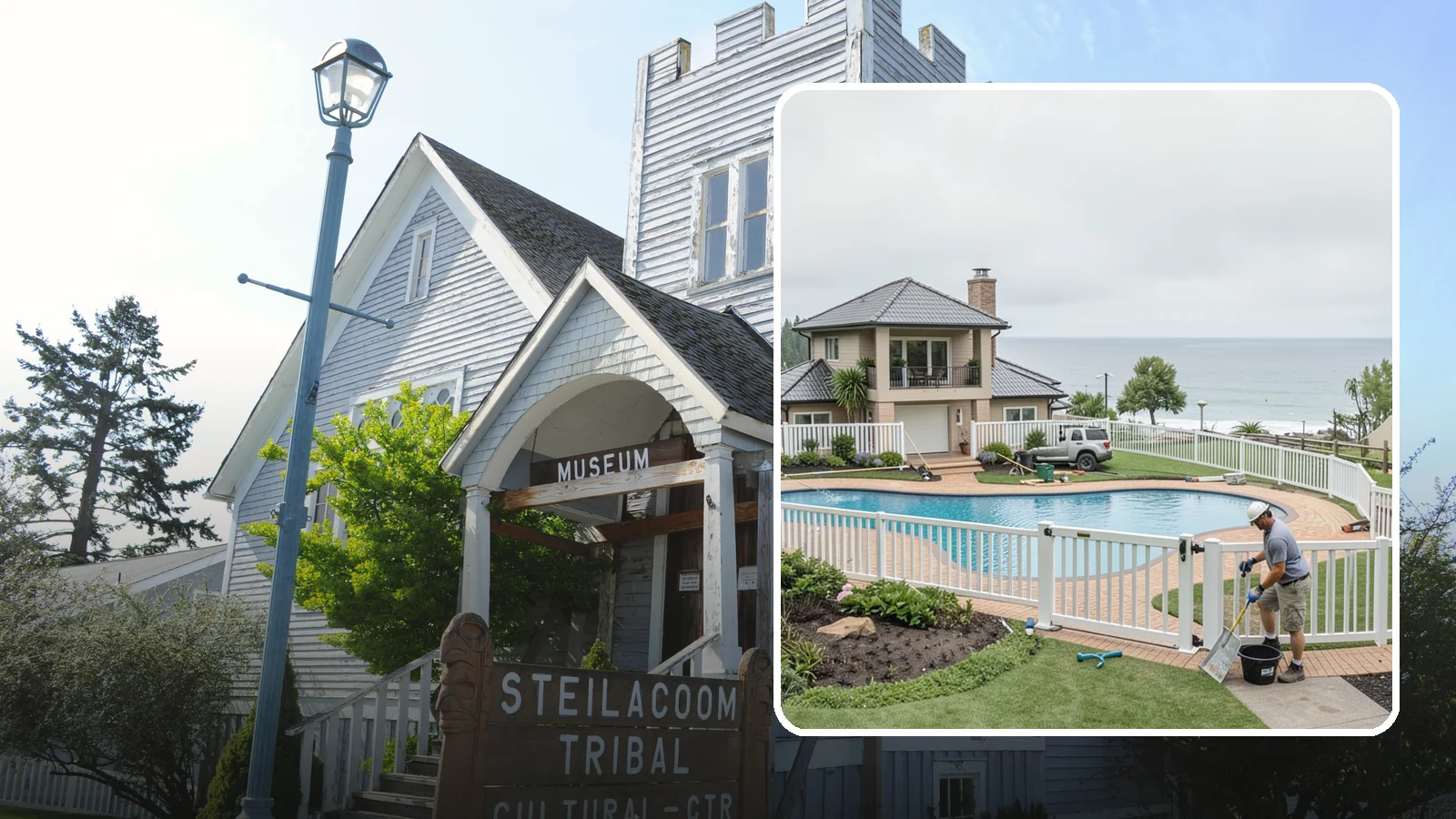 Vinyl Fence Installation in Steilacoom, Pierce County, WA - A low-maintenance vinyl fence that resists rot, fading, and Northwest moisture without regular upkeep.