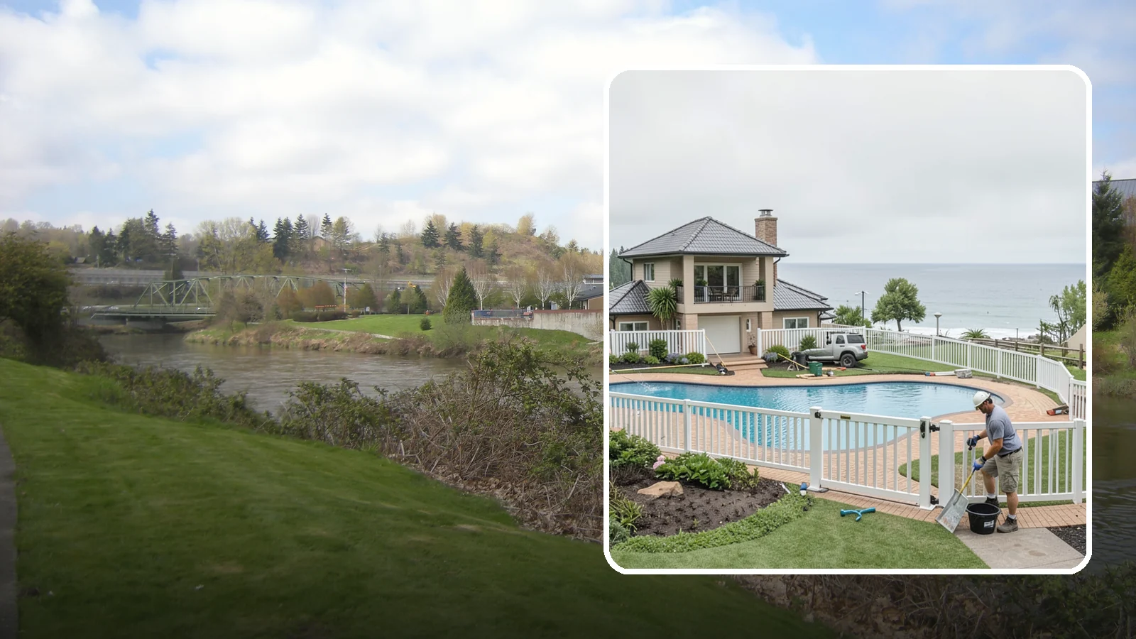 Vinyl Fence Installation in Tukwila, King County, WA - A low-maintenance vinyl fence that resists rot, fading, and Northwest moisture without regular upkeep.