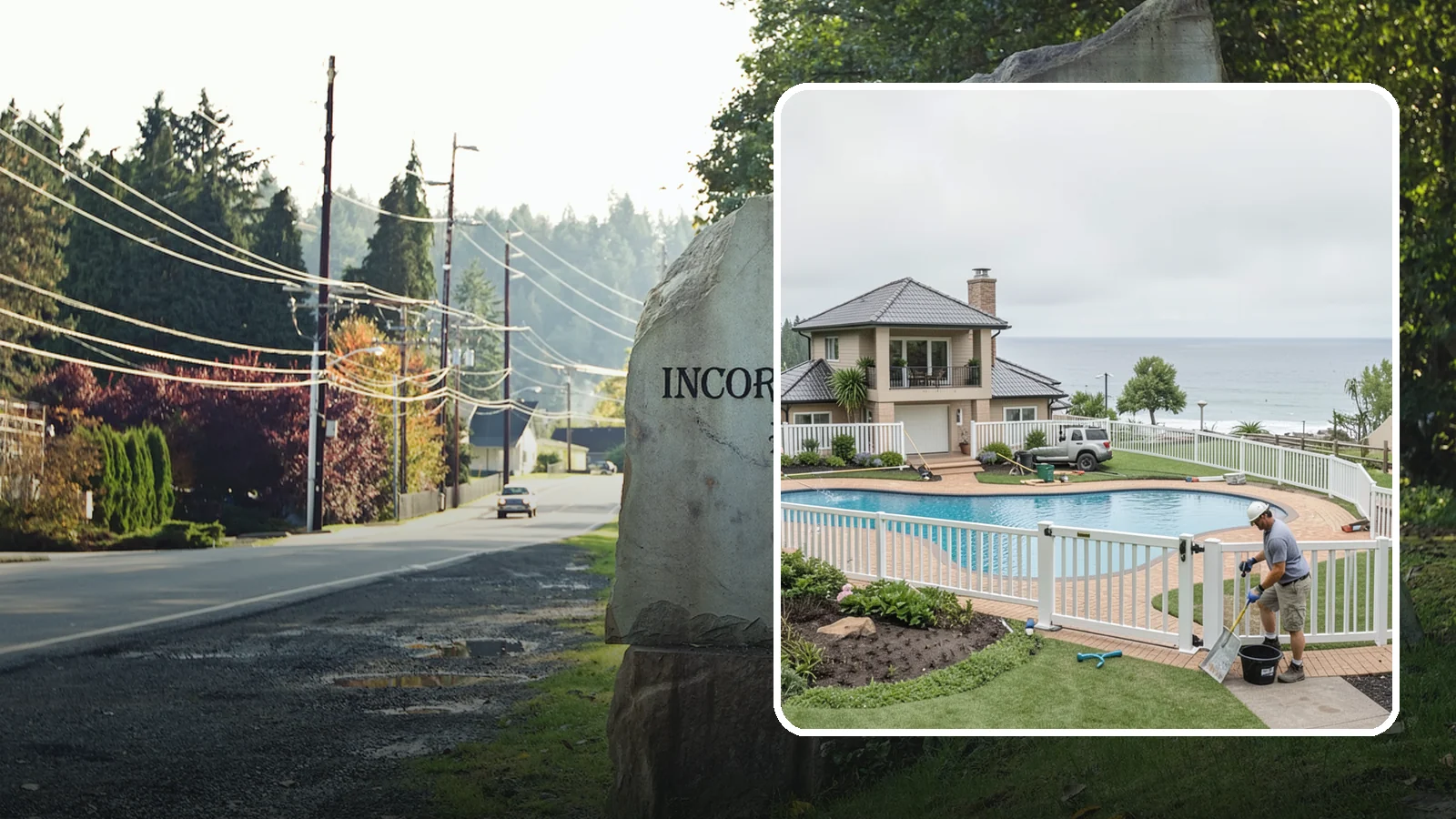 Vinyl Fence Installation in Wilkeson, Pierce County, WA - A low-maintenance vinyl fence that resists rot, fading, and Northwest moisture without regular upkeep.