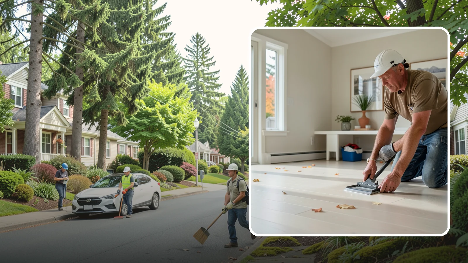 Vinyl Sheet Flooring in Beaux Arts Village, King County, WA - Seamless vinyl sheet flooring that offers waterproof protection with almost no seams for moisture to reach.