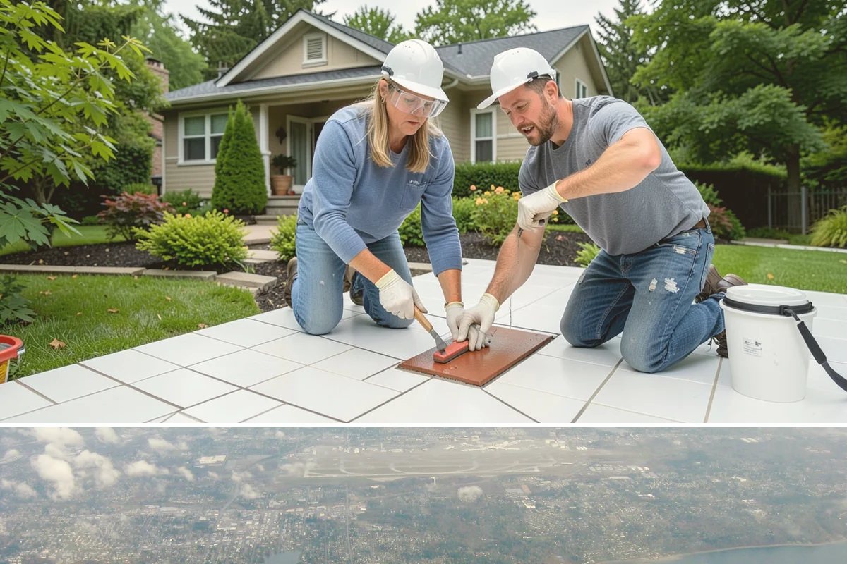 Vinyl Sheet Flooring in Burien, King County, WA - Vinyl sheet installs dependably in every season, including damp winters, thanks to its waterproof construction.