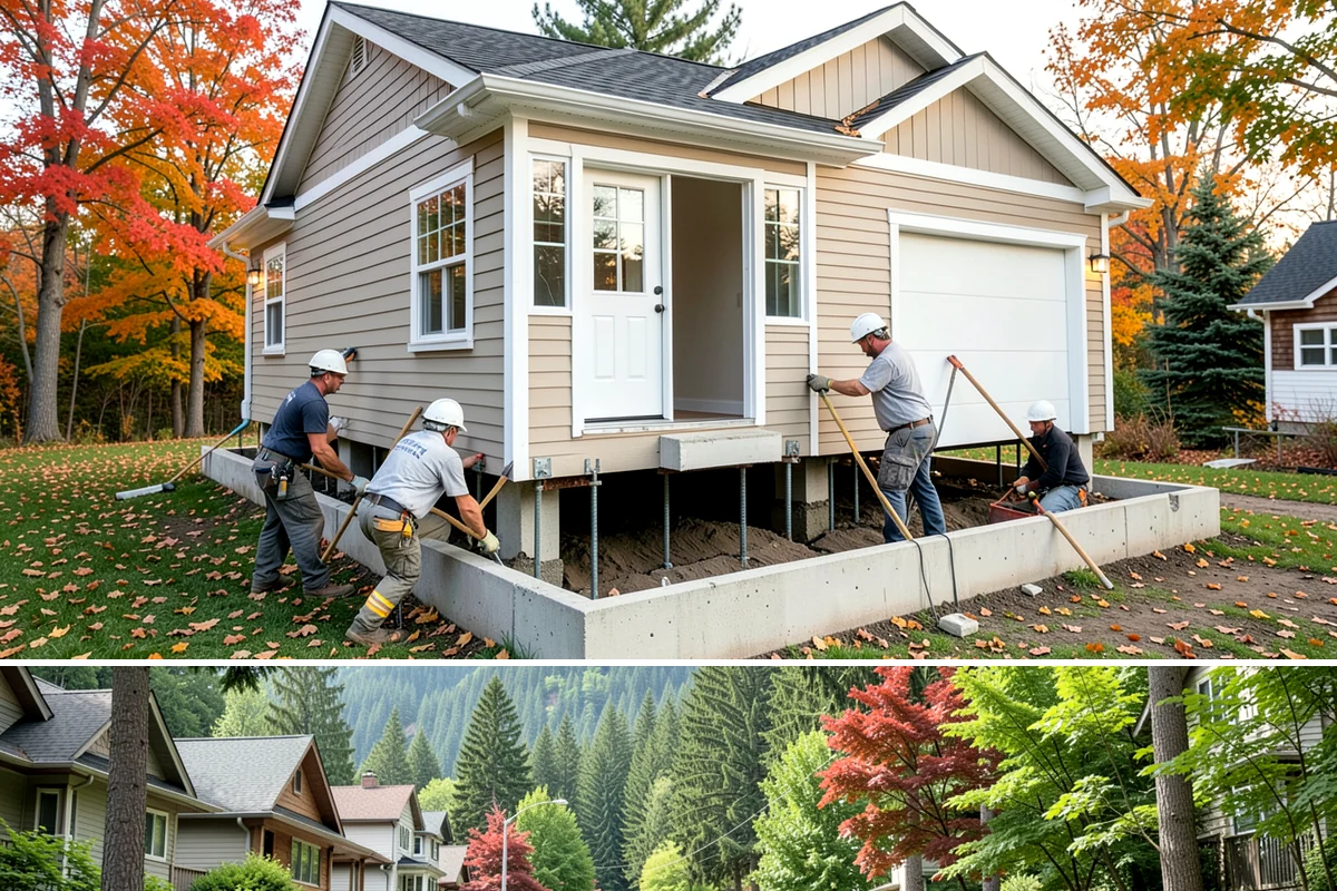 Vinyl Sheet Flooring in Darrington, Snohomish County, WA - Vinyl sheet installs dependably in every season, including damp winters, thanks to its waterproof construction.