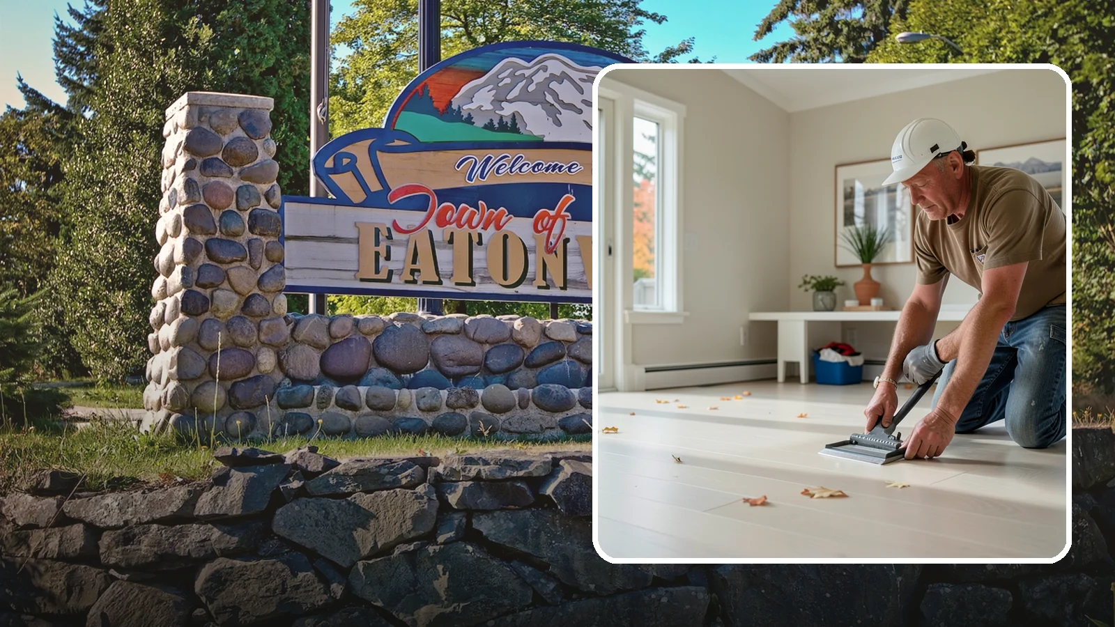 Vinyl Sheet Flooring in Eatonville, Pierce County, WA - Seamless vinyl sheet flooring that offers waterproof protection with almost no seams for moisture to reach.