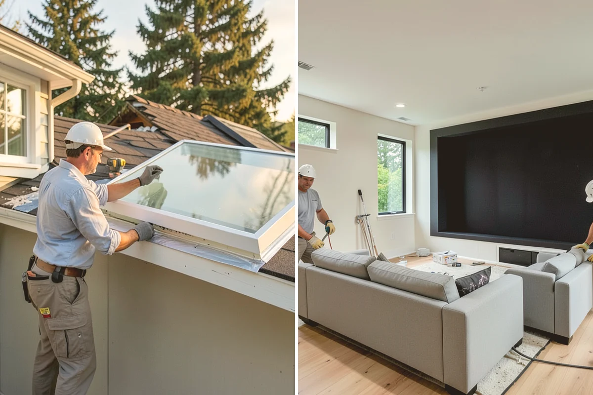 Vinyl Sheet Flooring in Eatonville, Pierce County, WA - Measure and template the room precisely