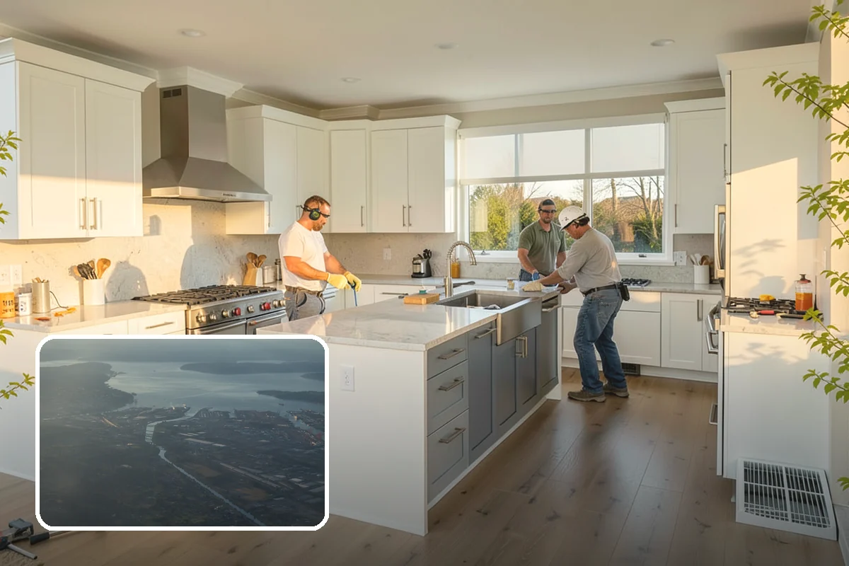 Vinyl Sheet Flooring in Fife, Pierce County, WA - Nearly seamless, highly water-resistant surface