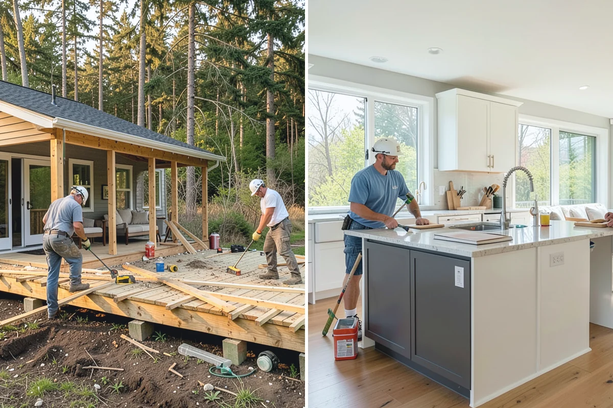 Vinyl Sheet Flooring in Hamilton, Skagit County, WA - Measure and template the room precisely