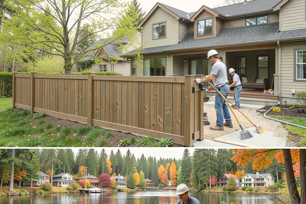 Vinyl Sheet Flooring in La Conner, Skagit County, WA - Vinyl sheet installs dependably in every season, including damp winters, thanks to its waterproof construction.