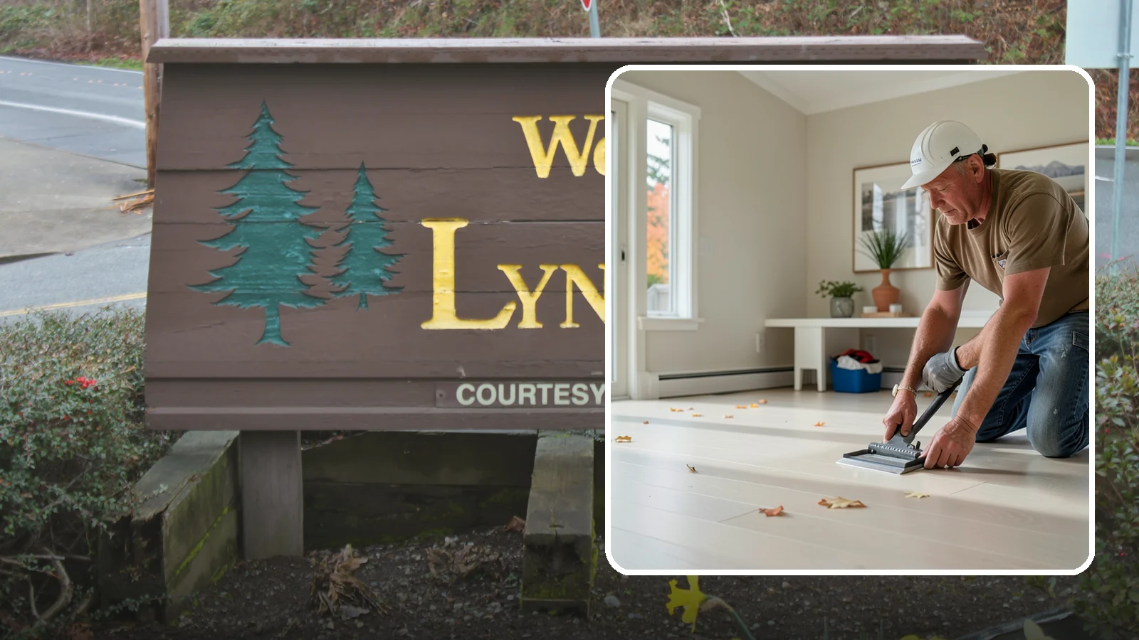 Vinyl Sheet Flooring in Lynnwood, Snohomish County, WA - Seamless vinyl sheet flooring that offers waterproof protection with almost no seams for moisture to reach.