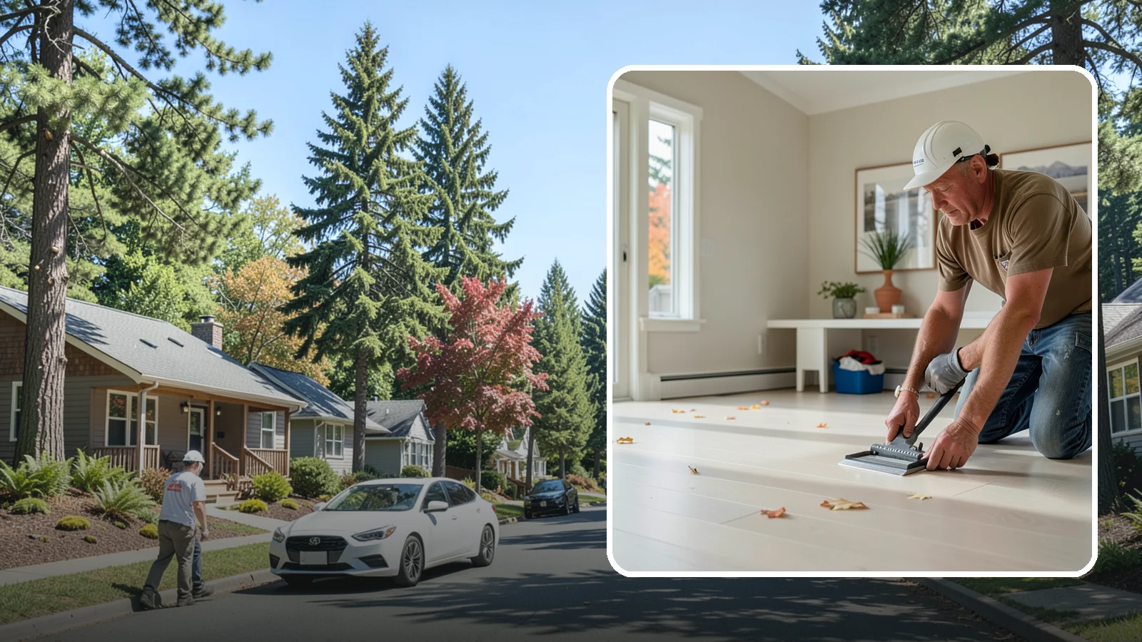 Vinyl Sheet Flooring in Orting, Pierce County, WA - Seamless vinyl sheet flooring that offers waterproof protection with almost no seams for moisture to reach.
