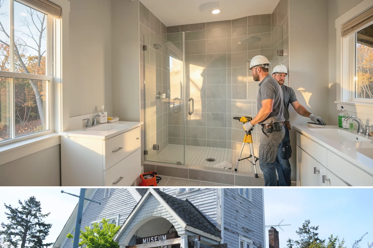 Vinyl Sheet Flooring in Steilacoom, Pierce County, WA - Vinyl sheet installs dependably in every season, including damp winters, thanks to its waterproof construction.