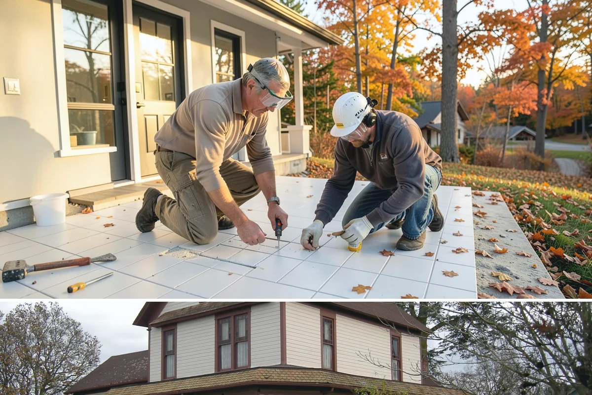Vinyl Sheet Flooring in Sumner, Pierce County, WA - Vinyl sheet installs dependably in every season, including damp winters, thanks to its waterproof construction.