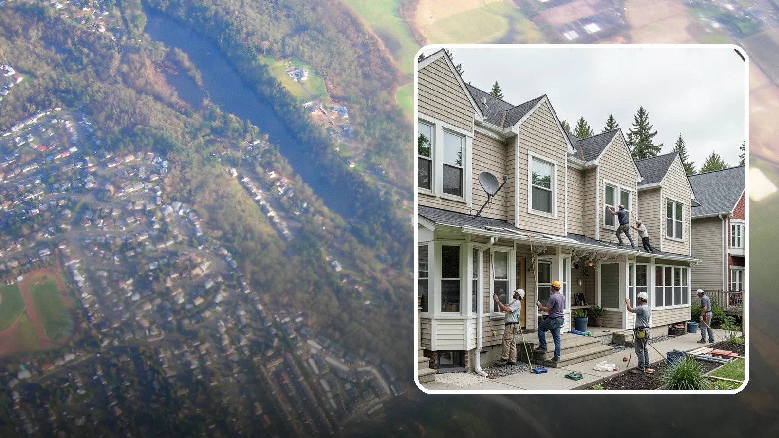 Vinyl Siding Installation in Algona, King County, WA - We install budget-friendly vinyl siding that resists moisture and needs virtually no painting in the PNW.