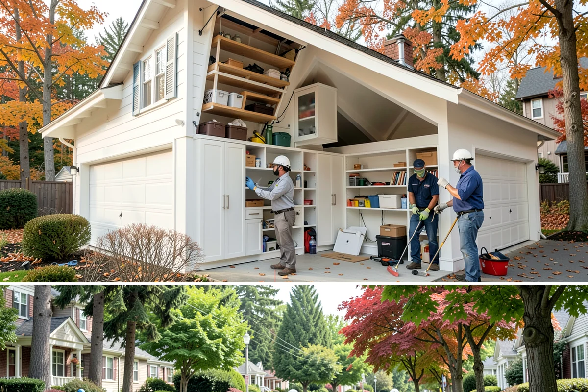 Vinyl Siding Installation in Beaux Arts Village, King County, WA - Vinyl installs year-round, though we prefer mild days since cold panels are more brittle to handle and cut.