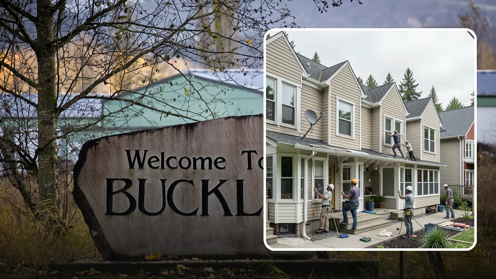 Vinyl Siding Installation in Buckley, Pierce County, WA - We install budget-friendly vinyl siding that resists moisture and needs virtually no painting in the PNW.