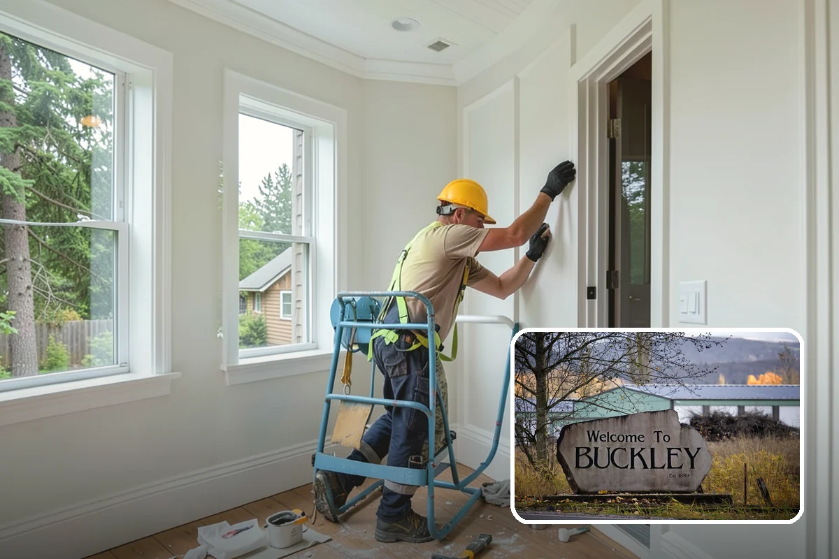 Vinyl Siding Installation in Buckley, Pierce County, WA - Lowest lifetime maintenance among common sidings