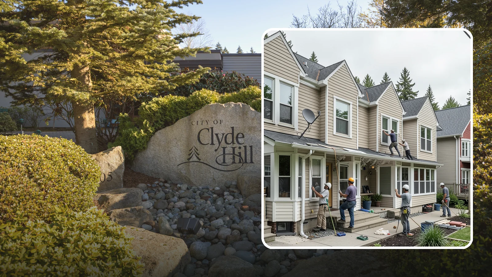 Vinyl Siding Installation in Clyde Hill, King County, WA - We install budget-friendly vinyl siding that resists moisture and needs virtually no painting in the PNW.