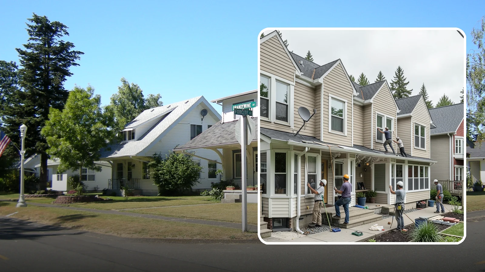Vinyl Siding Installation in DuPont, Pierce County, WA - We install budget-friendly vinyl siding that resists moisture and needs virtually no painting in the PNW.