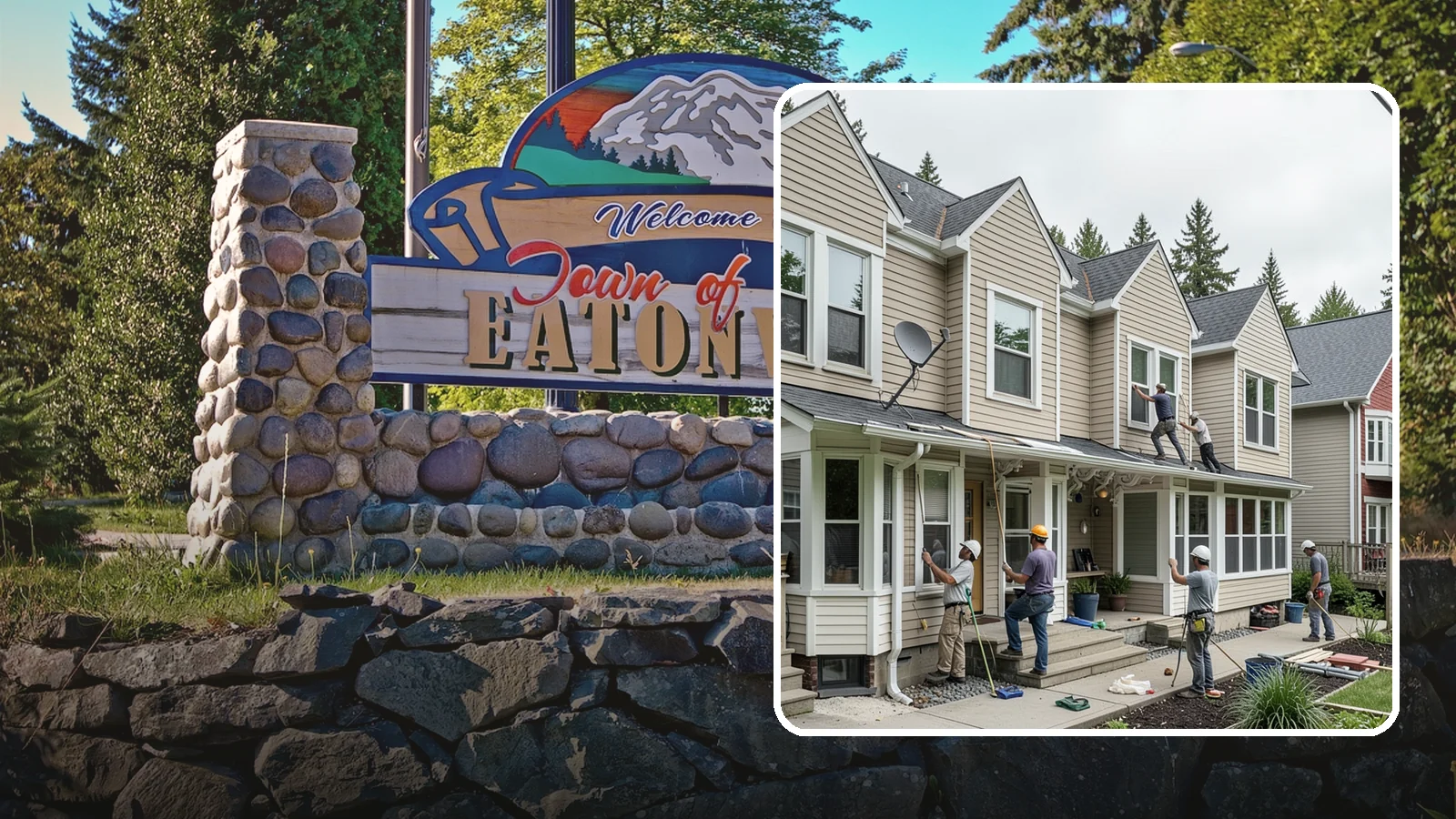 Vinyl Siding Installation in Eatonville, Pierce County, WA - We install budget-friendly vinyl siding that resists moisture and needs virtually no painting in the PNW.