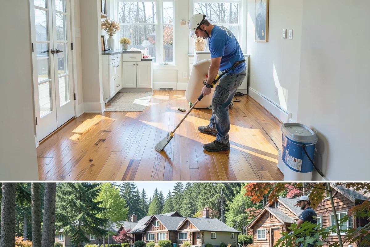 Vinyl Siding Installation in Edgewood, Pierce County, WA - Vinyl installs year-round, though we prefer mild days since cold panels are more brittle to handle and cut.