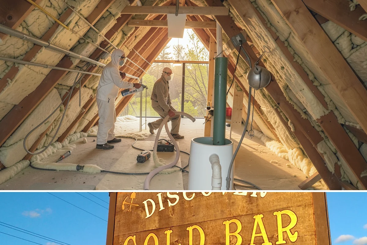 Vinyl Siding Installation in Gold Bar, Snohomish County, WA - Vinyl installs year-round, though we prefer mild days since cold panels are more brittle to handle and cut.