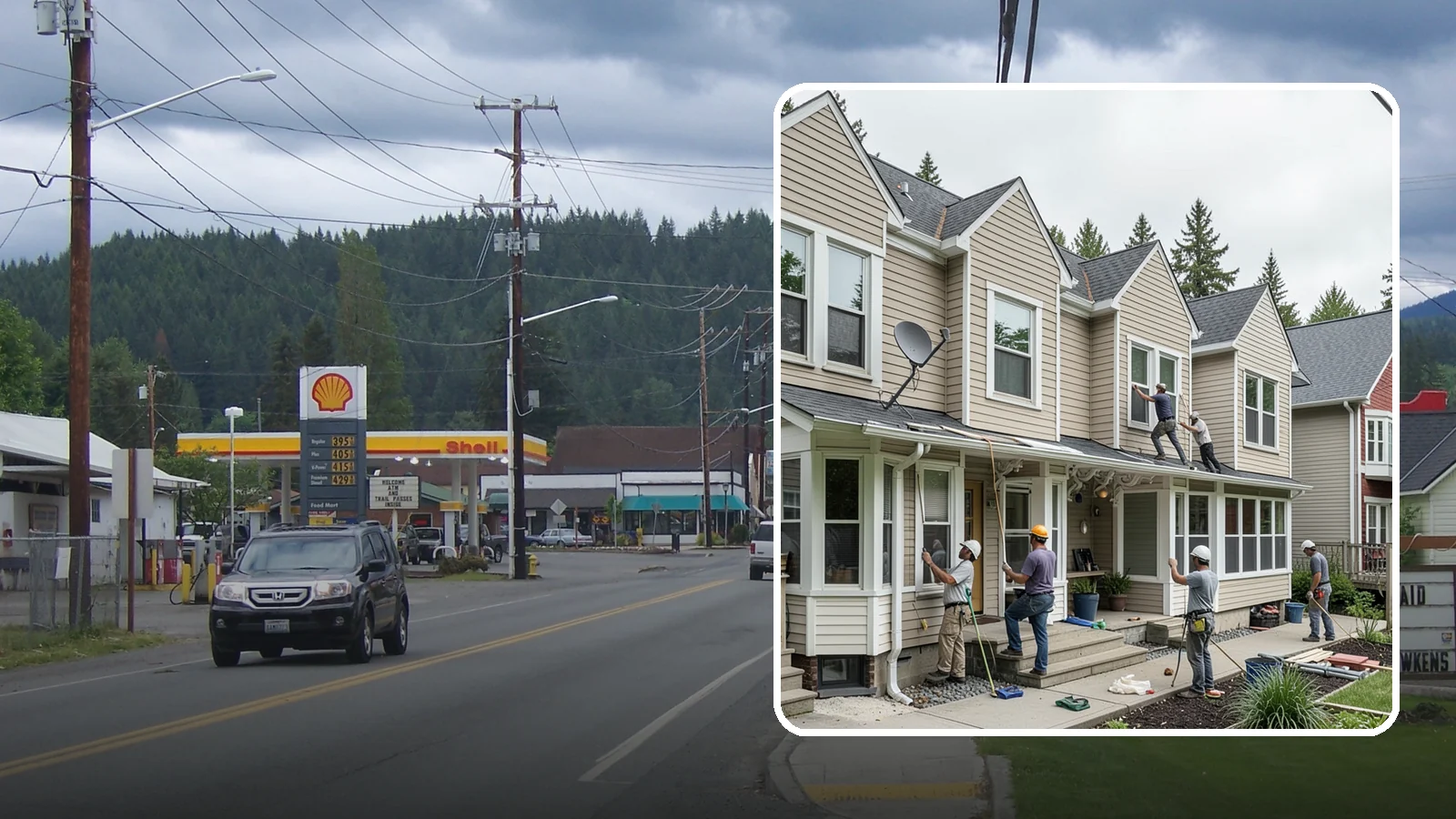Vinyl Siding Installation in Granite Falls, Snohomish County, WA - We install budget-friendly vinyl siding that resists moisture and needs virtually no painting in the PNW.