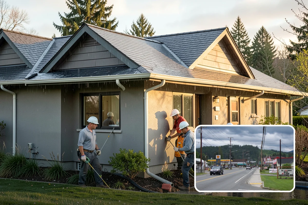 Vinyl Siding Installation in Granite Falls, Snohomish County, WA - Lowest lifetime maintenance among common sidings