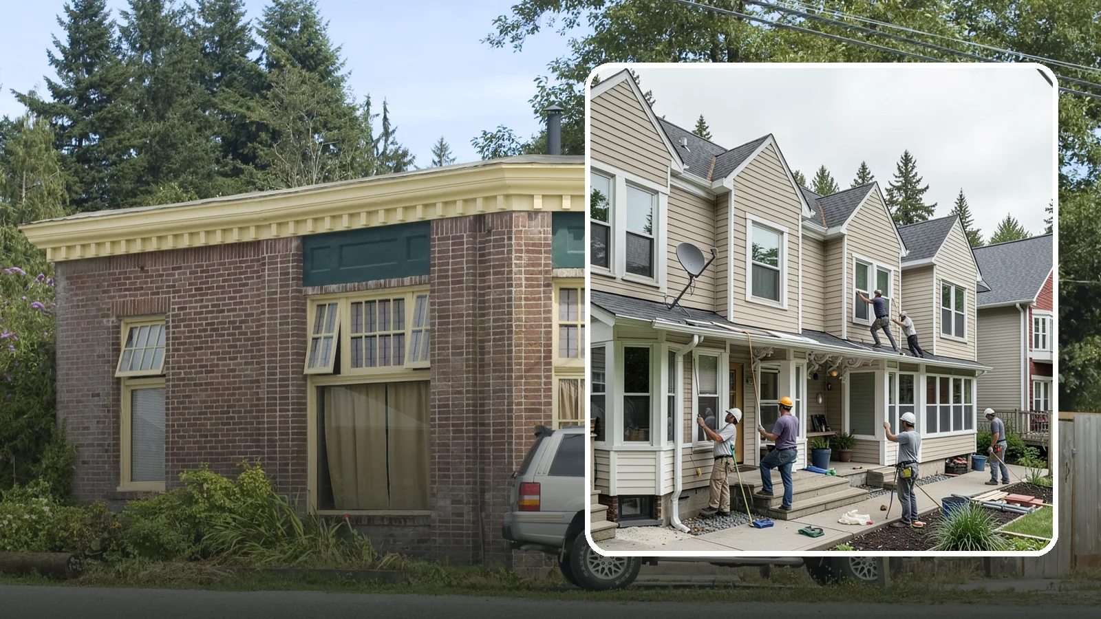 Vinyl Siding Installation in Hamilton, Skagit County, WA - We install budget-friendly vinyl siding that resists moisture and needs virtually no painting in the PNW.