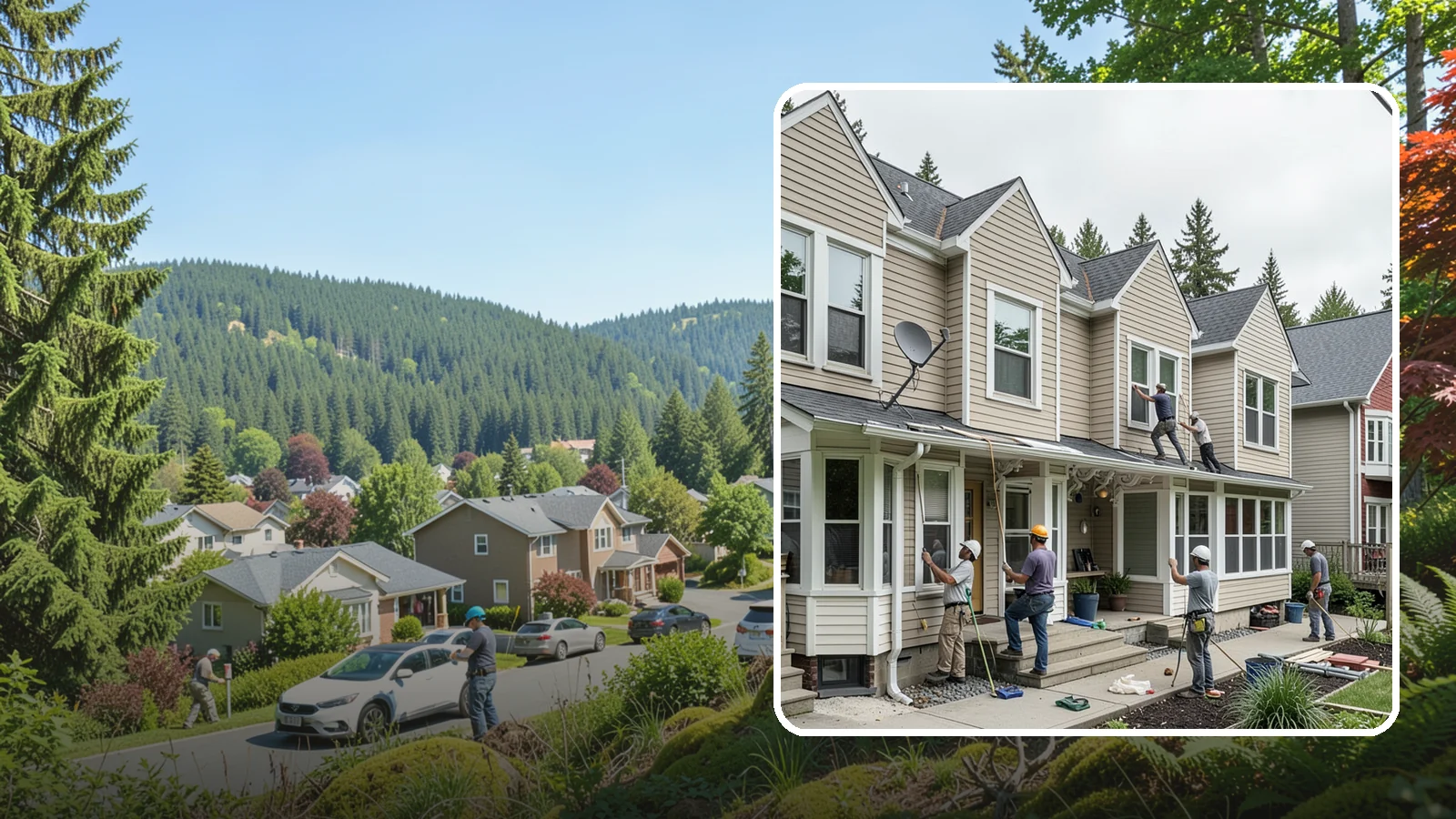 Vinyl Siding Installation in Index, Snohomish County, WA - We install budget-friendly vinyl siding that resists moisture and needs virtually no painting in the PNW.