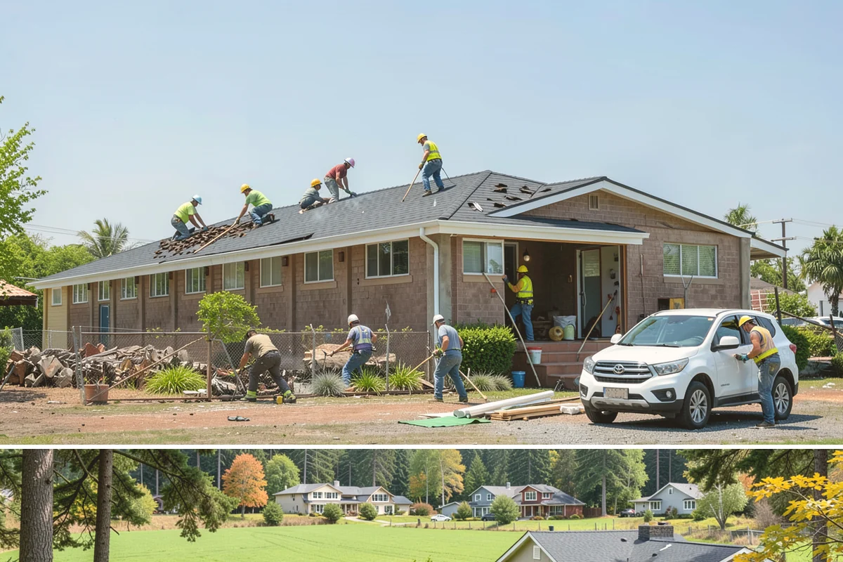 Vinyl Siding Installation in Lyman, Skagit County, WA - Vinyl installs year-round, though we prefer mild days since cold panels are more brittle to handle and cut.