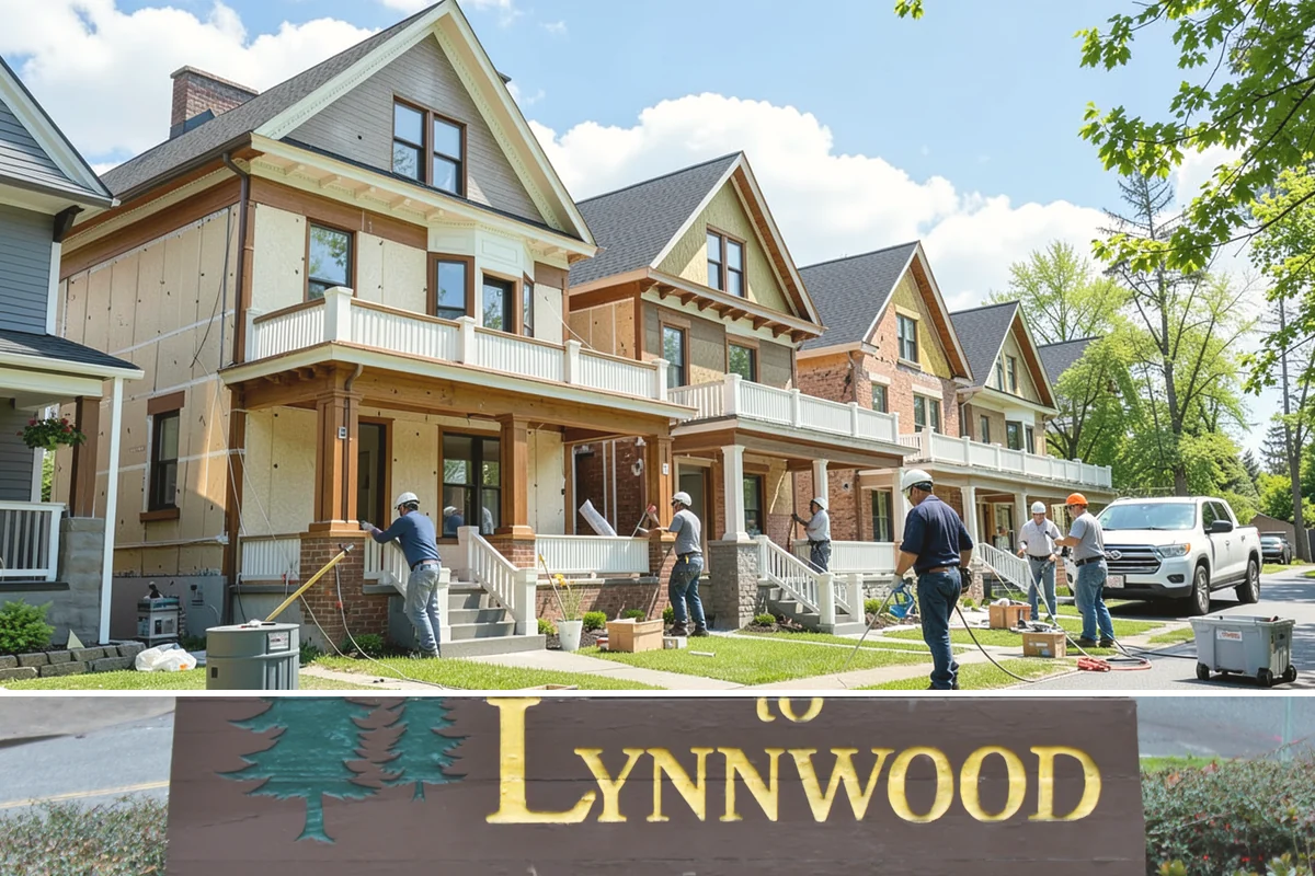 Vinyl Siding Installation in Lynnwood, Snohomish County, WA - Vinyl installs year-round, though we prefer mild days since cold panels are more brittle to handle and cut.
