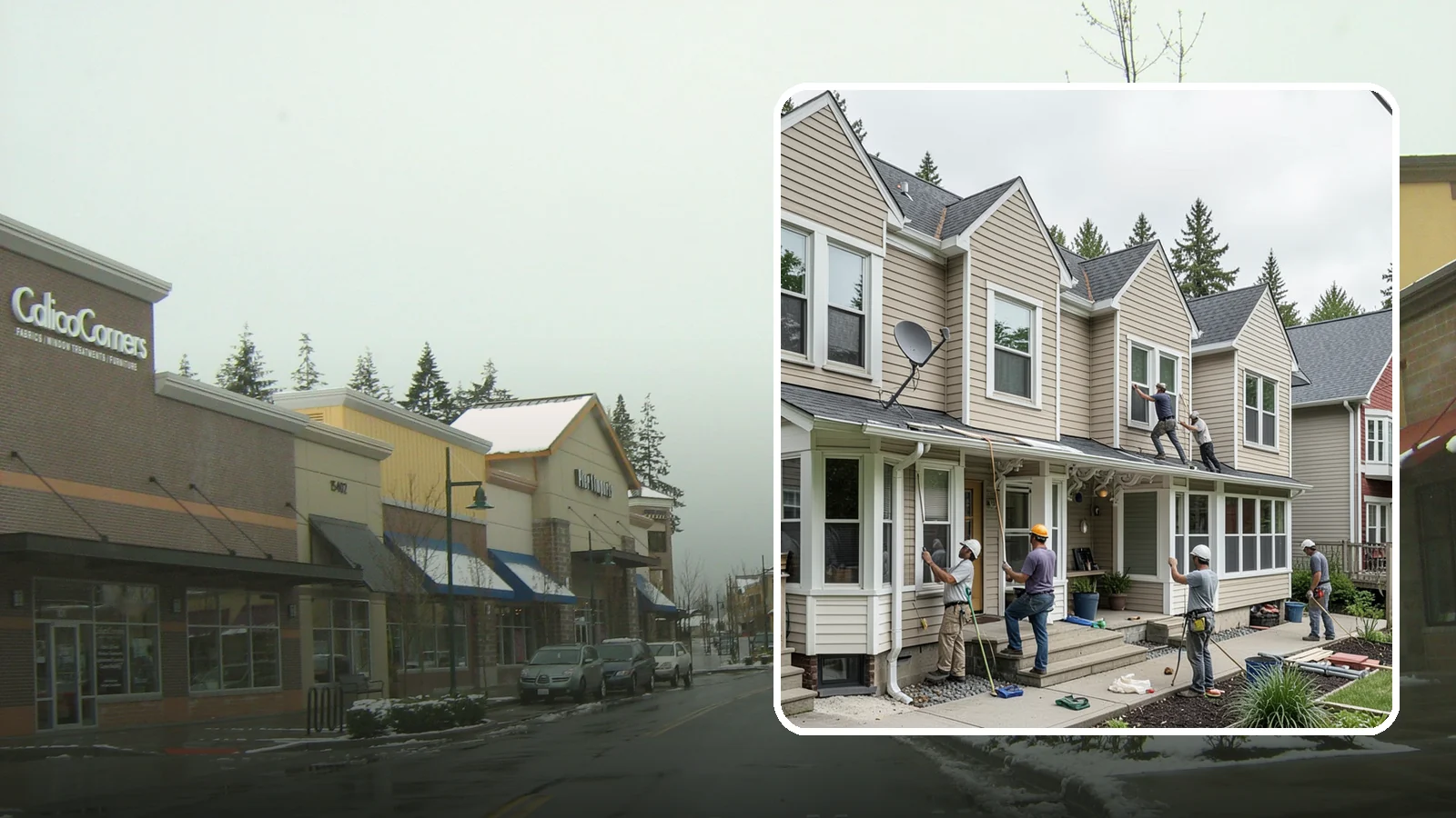 Vinyl Siding Installation in Mill Creek, Snohomish County, WA - We install budget-friendly vinyl siding that resists moisture and needs virtually no painting in the PNW.