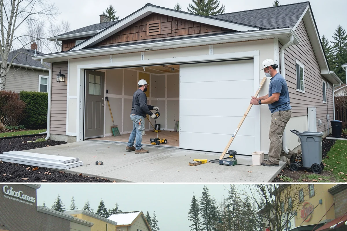 Vinyl Siding Installation in Mill Creek, Snohomish County, WA - Vinyl installs year-round, though we prefer mild days since cold panels are more brittle to handle and cut.