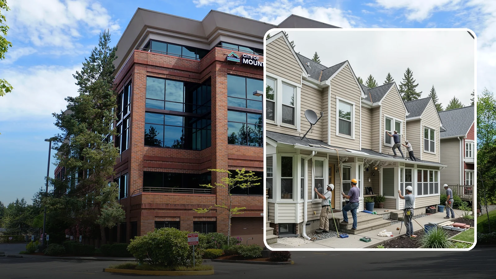 Vinyl Siding Installation in Mountlake Terrace, Snohomish County, WA - We install budget-friendly vinyl siding that resists moisture and needs virtually no painting in the PNW.