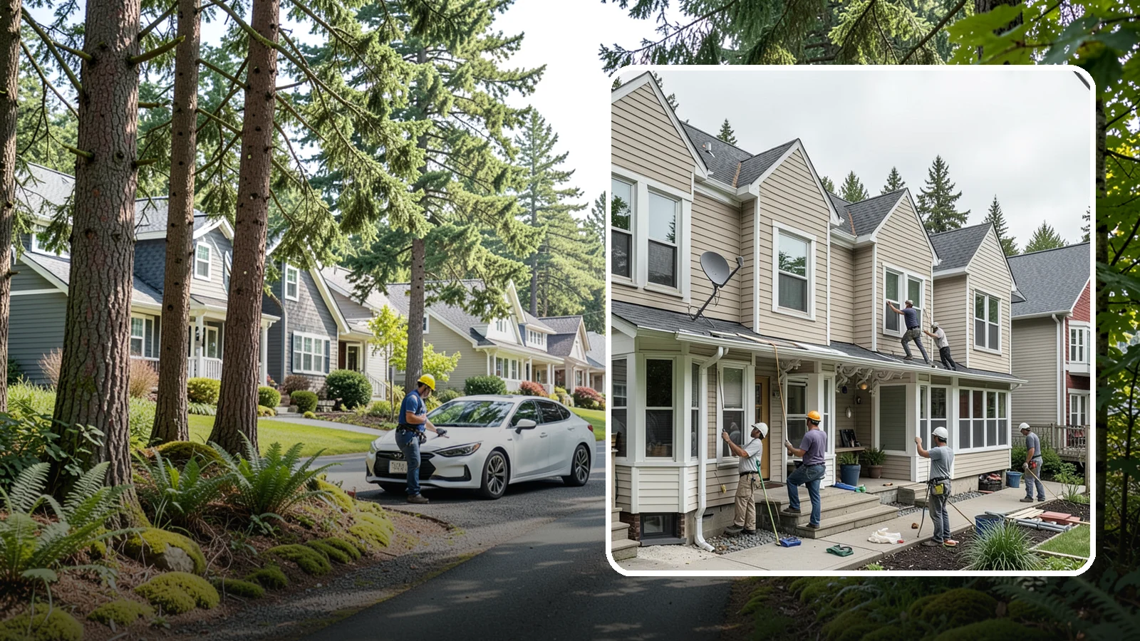 Vinyl Siding Installation in Normandy Park, King County, WA - We install budget-friendly vinyl siding that resists moisture and needs virtually no painting in the PNW.