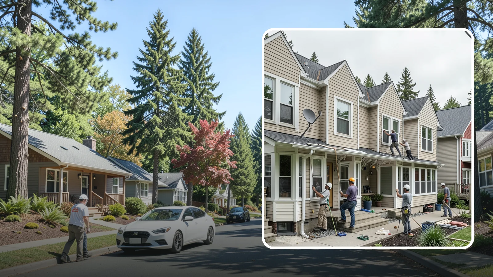 Vinyl Siding Installation in Orting, Pierce County, WA - We install budget-friendly vinyl siding that resists moisture and needs virtually no painting in the PNW.
