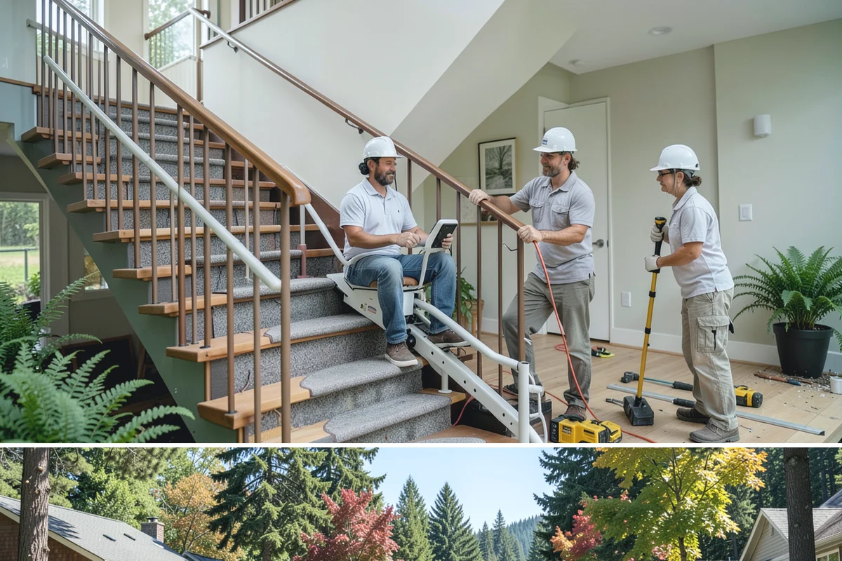 Vinyl Siding Installation in Orting, Pierce County, WA - Vinyl installs year-round, though we prefer mild days since cold panels are more brittle to handle and cut.