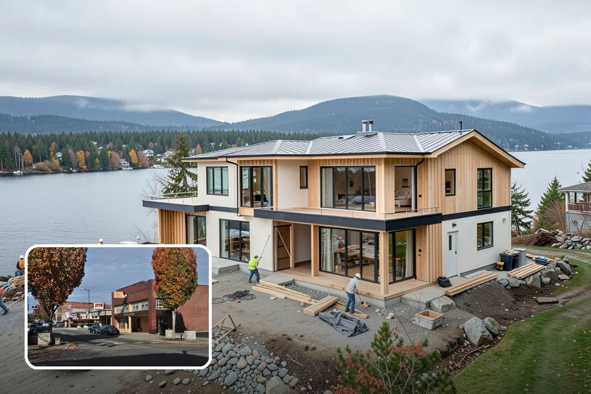 Vinyl Siding Installation in Puyallup, Pierce County, WA - Lowest lifetime maintenance among common sidings