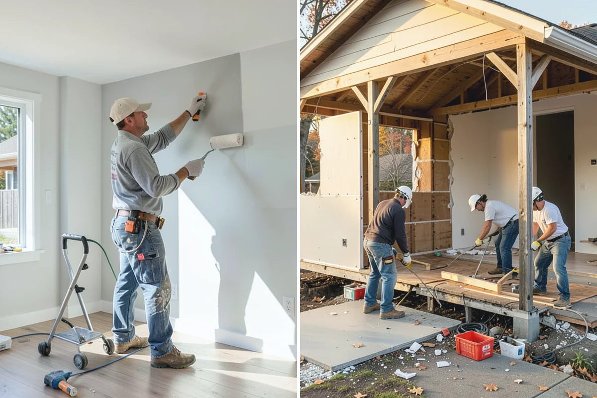 Vinyl Siding Installation in Redmond, King County, WA - Select panel profile, thickness, and color